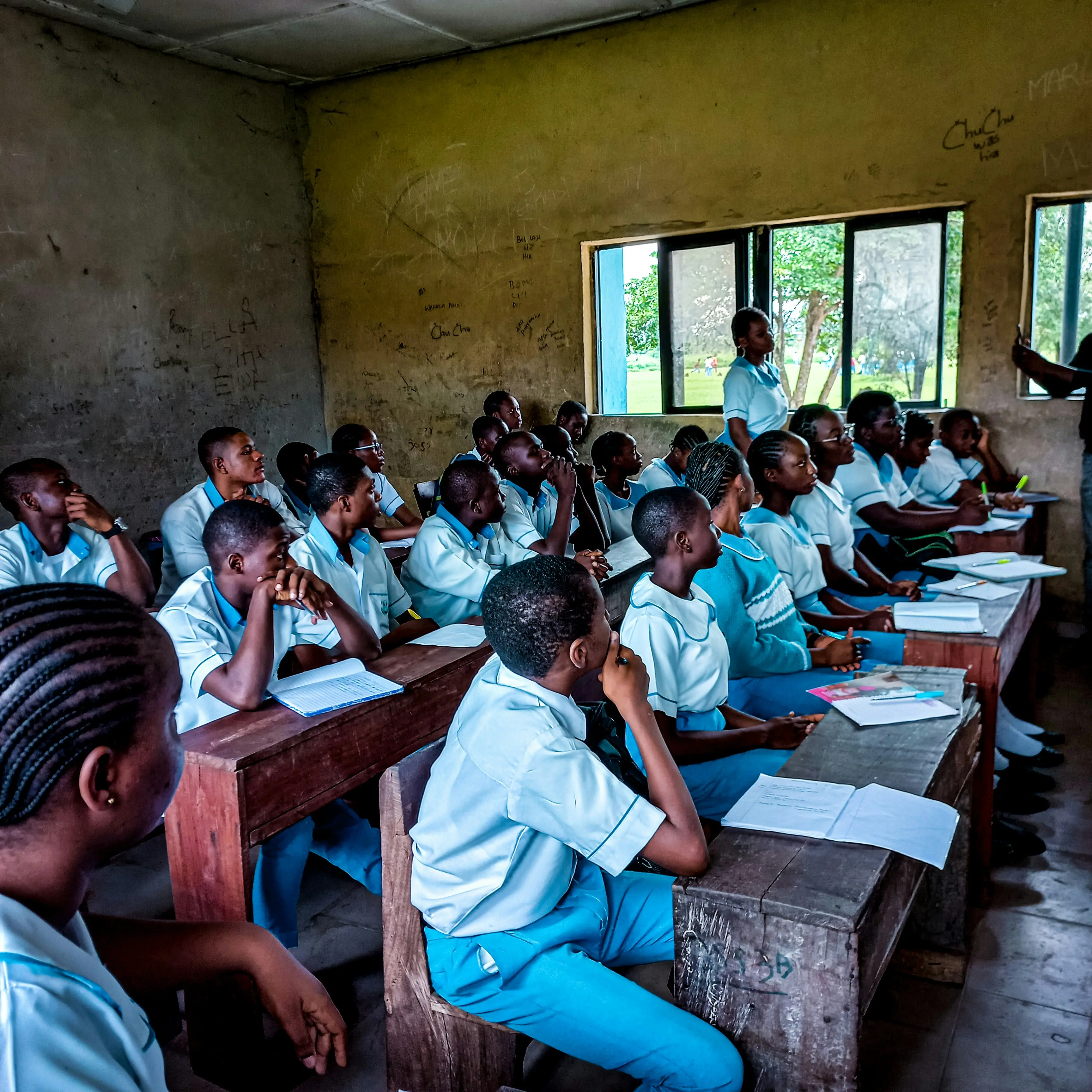 Photo représentant l'Institut Ngizulu et ses installations éducatives